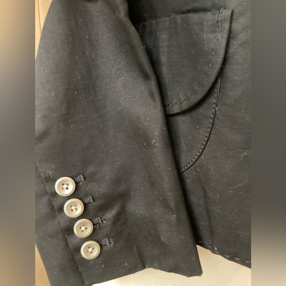 Black Sharagano 2pc Set - Jacket & Pants - Picture 6 of 16